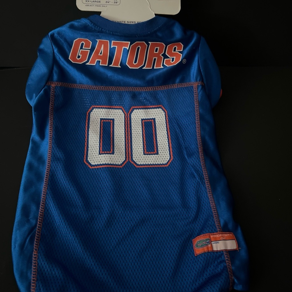 UF Gators Pet Jersey NEW Collegiate Apparel Petwear